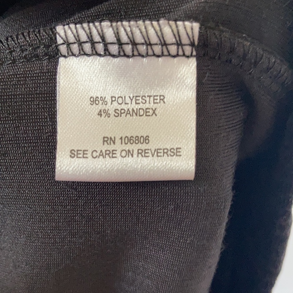 Emily Daniels black pull on knit corduroy pant size 3X - Picture 16 of 17